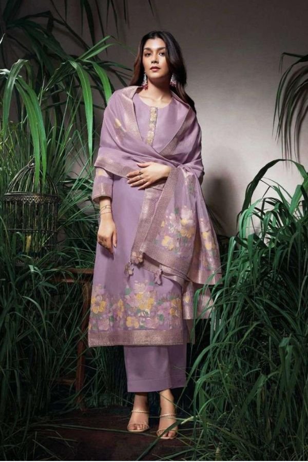 Ganga Fashion Amani Premium Viscose Woven Silk Suit C1904