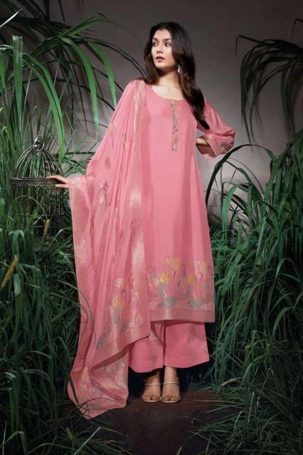 Ganga Fashion Amani Premium Viscose Woven Silk Suit C1906