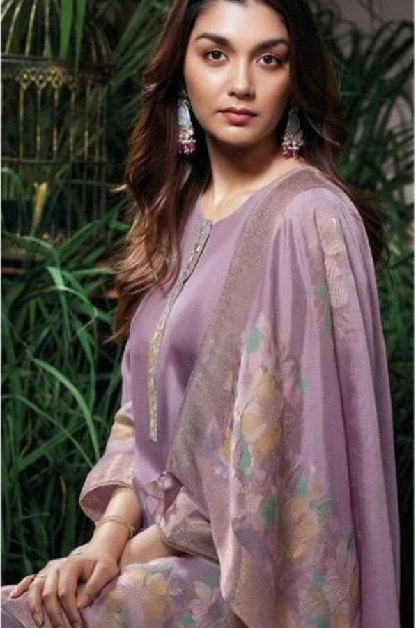 Ganga Fashion Amani Premium Viscose Woven Silk Suit C1904