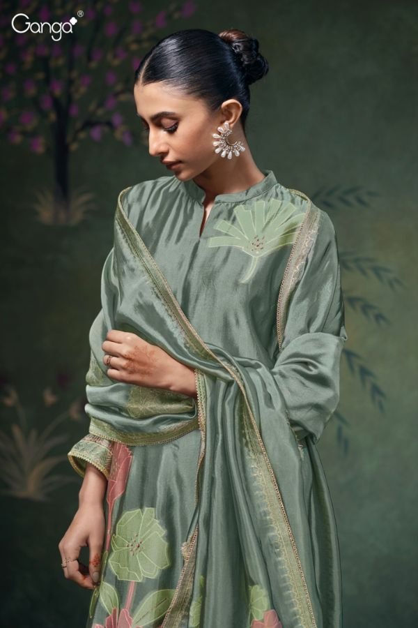 Ganga Fashion Cressida S3752 Silk Salwar Suit S3752-D
