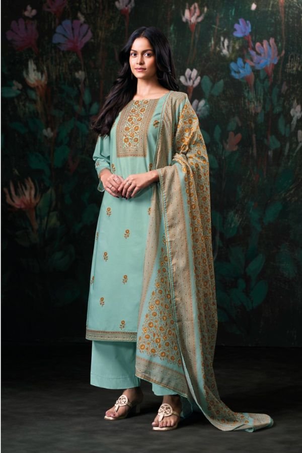 Ganga Fashion Grishya S5018 Premium Cotton Suit S5018-B