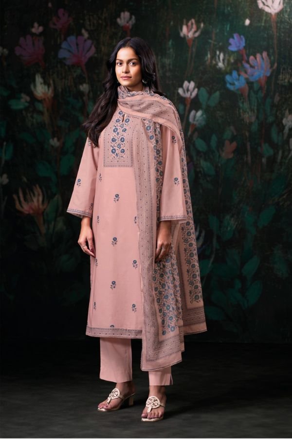 Ganga Fashion Grishya S5018 Premium Cotton Suit S5018-C