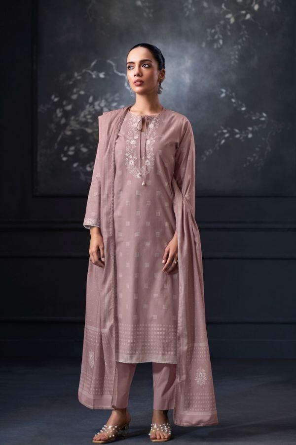 Ganga Fashion Lirien S4853 Premium Cotton Suit S4853-A