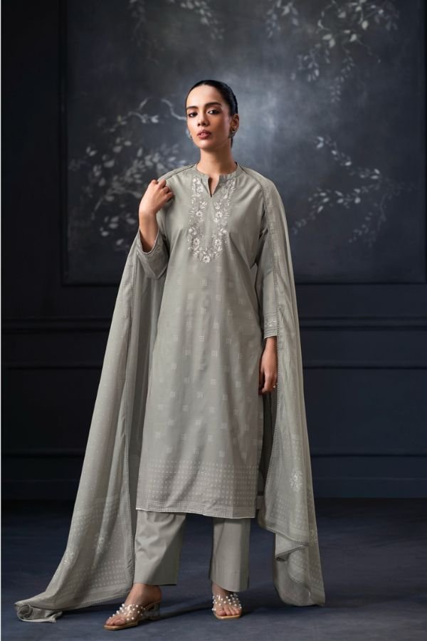 Ganga Fashion Lirien S4853 Premium Cotton Suit S4853-B