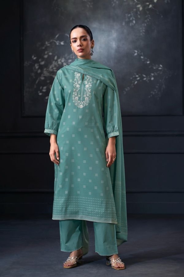 Ganga Fashion Lirien S4853 Premium Cotton Suit S4853-C