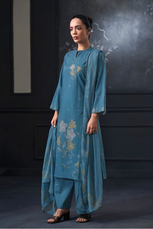 Ganga Fashion Taniri S4841 Premium Cotton Suit S4841-A
