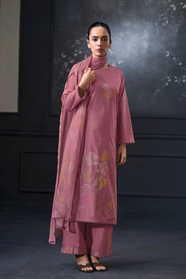 Ganga Fashion Taniri S4841 Premium Cotton Suit S4841-C