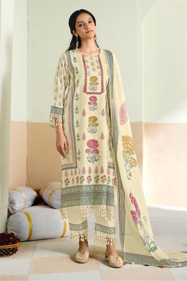 Jay Vijay Prints Pranaya Premium Cotton Ladies Suit 11123
