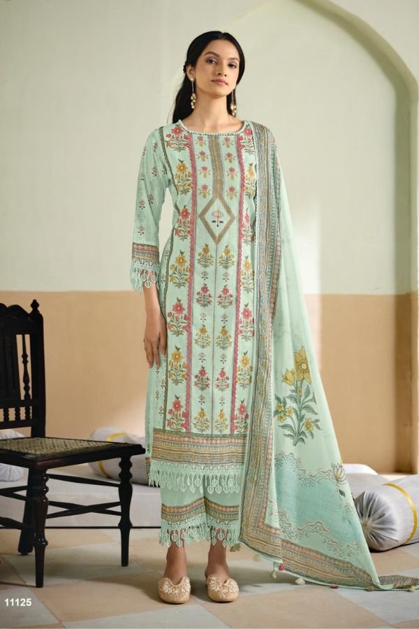 Jay Vijay Prints Pranaya Premium Cotton Ladies Suit 11125