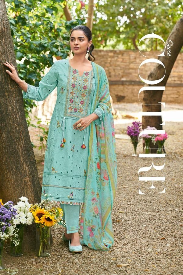 Jay Vijay Prints Rang Baari Premium Cotton Ladies Suit 11194