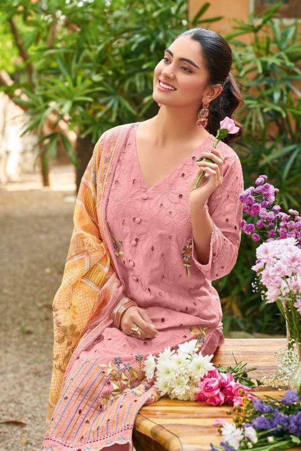 Jay Vijay Prints Rang Baari Premium Cotton Ladies Suit 11191