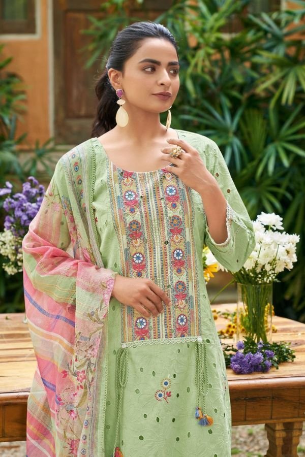 Jay Vijay Prints Rang Baari Premium Cotton Ladies Suit 11195