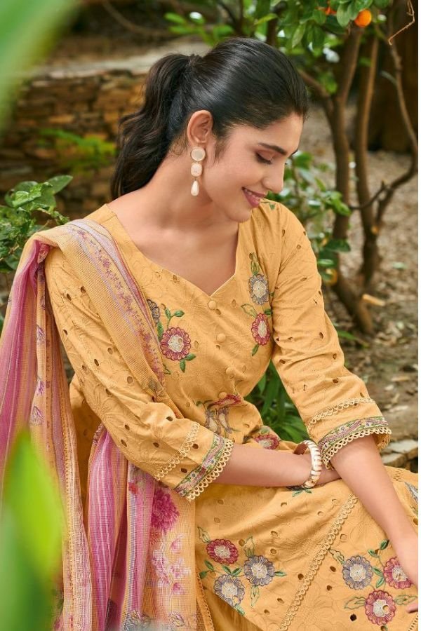 Jay Vijay Prints Rang Baari Premium Cotton Ladies Suit 11196