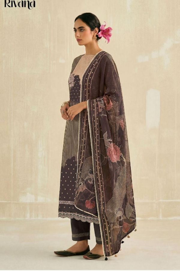 Jay Vijay Prints Rivana Premium Kota Ladies Suit 3301-D
