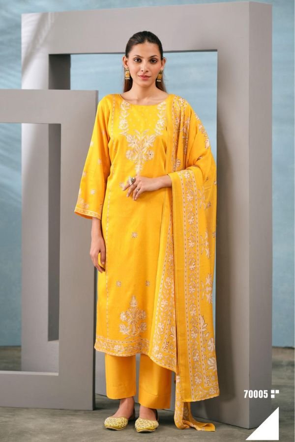 Kesar Karachi Kareena Vol 618 Jam Satin Printed Suit 70005