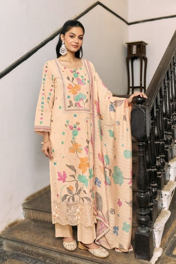 Kimora Fashion Daalan Pure Muslin Ladies Suit 2415