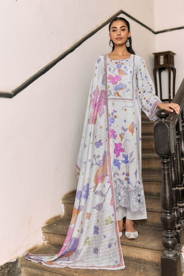 Kimora Fashion Daalan Pure Muslin Ladies Suit 2416
