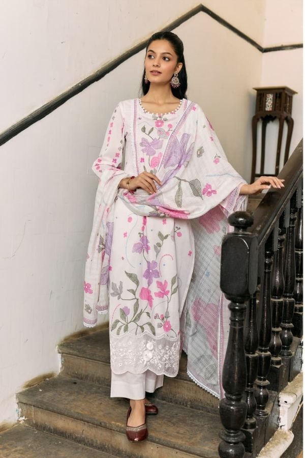 Kimora Fashion Daalan Pure Muslin Ladies Suit 2418