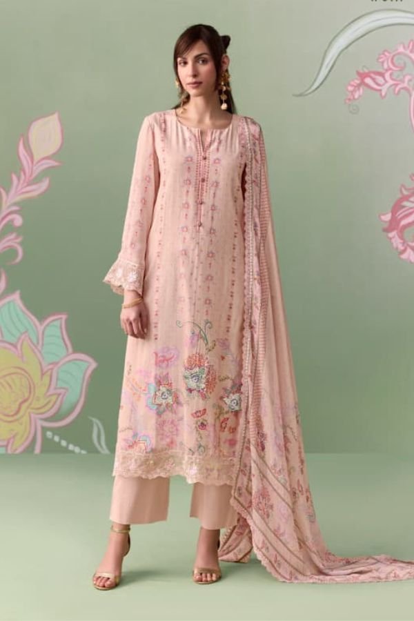 Kimora Fashion Heer Rosaline Pure Muslin Salwar Suit H-0111