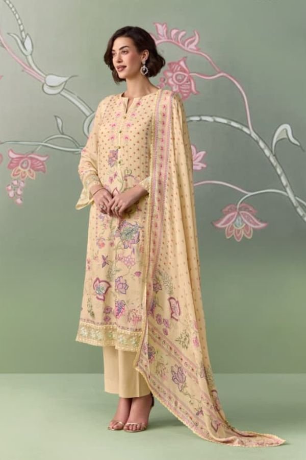 Kimora Fashion Heer Rosaline Pure Muslin Salwar Suit H-0113