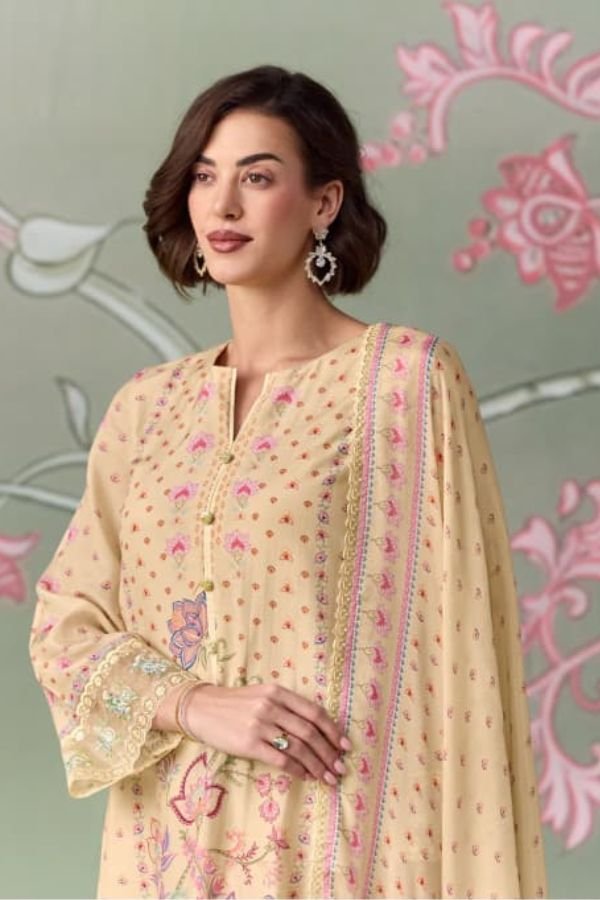 Kimora Fashion Heer Rosaline Pure Muslin Salwar Suit H-0113