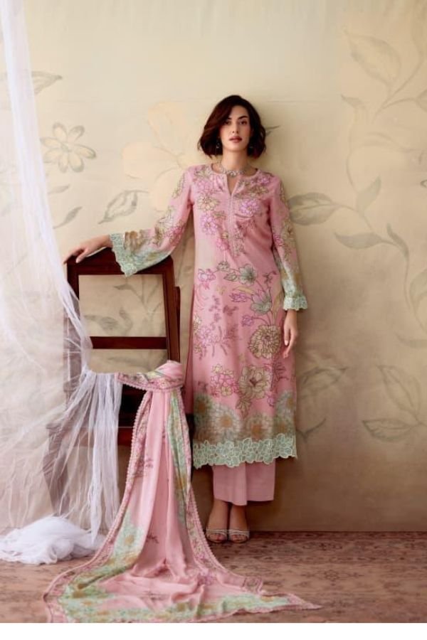 Kimora Fashion Heer Whisper Pure Muslin Salwar Suit H-0083