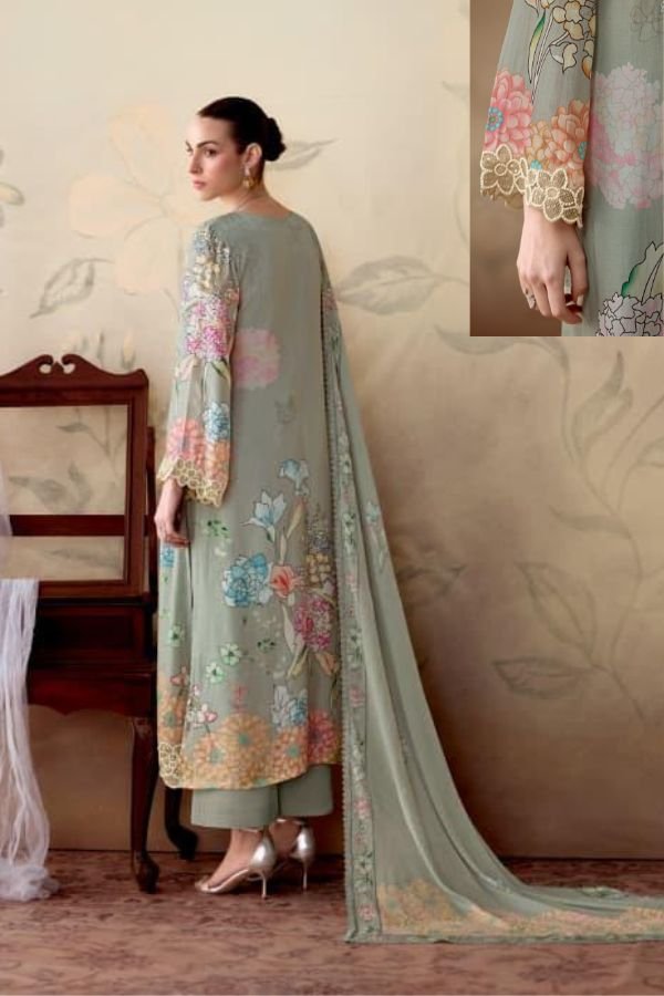 Kimora Fashion Heer Whisper Pure Muslin Salwar Suit H-0084