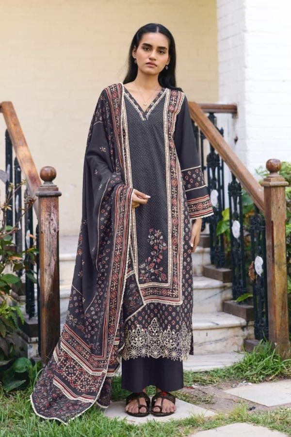 Kimora Fashion Manzil Pure Cotton Lawn Suit 2383