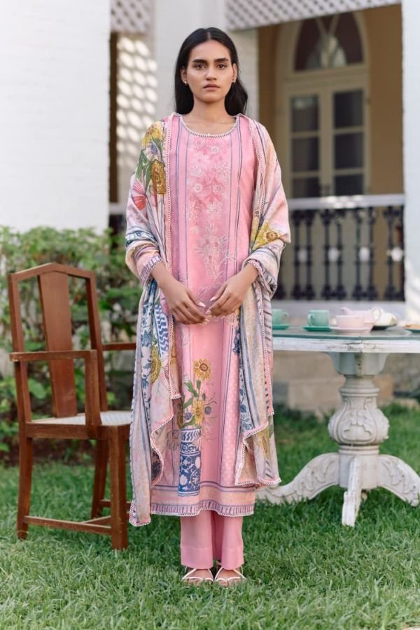 Kimora Fashion Seher Pure Cotton Lawn Salwar Suit 2389