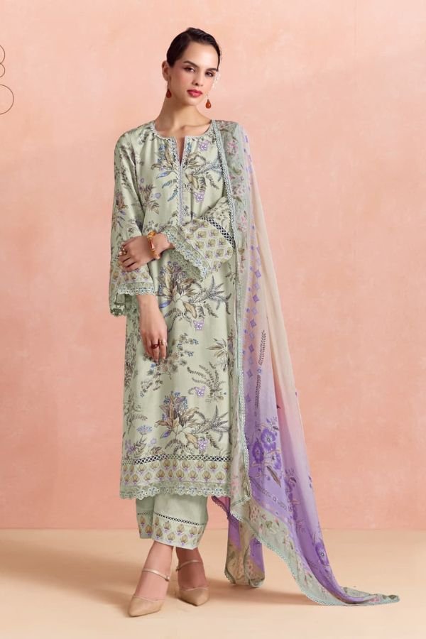 Kimora Fashion Sohni Fern Pure Cotton Lawn Suit 824