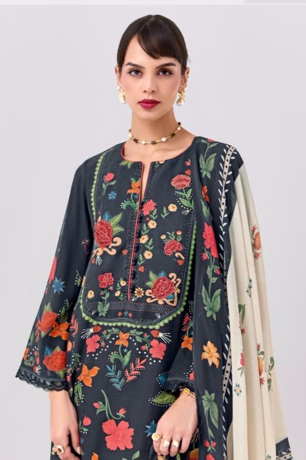 Kimora Fashion Sohni Valley Pure Cotton Lawn Ladies Suit 861