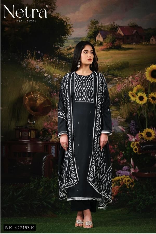 Netra Exclusive Gucci 04 Cotton Satin Suit NE-C 2153 E