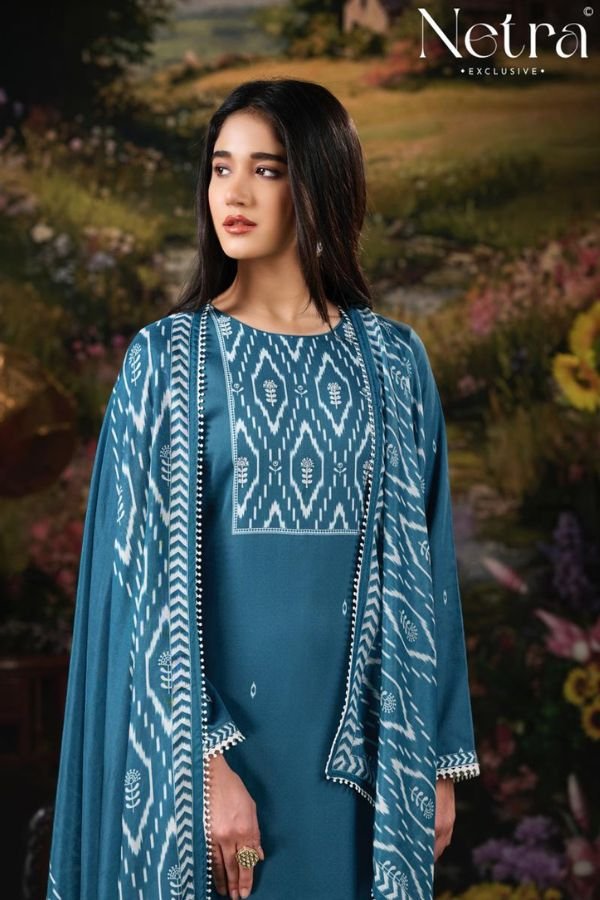 Netra Exclusive Gucci 04 Cotton Satin Suit NE-C 2153 B
