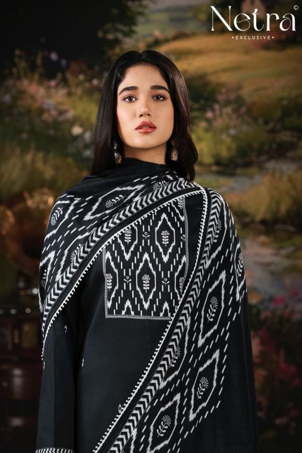 Netra Exclusive Gucci 04 Cotton Satin Suit NE-C 2153 E