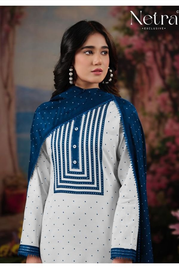 Netra Exclusive Hirya Pure Cotton Suit NE-C 2172 A