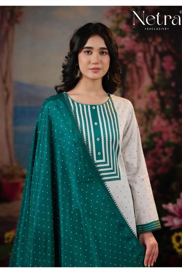 Netra Exclusive Hirya Pure Cotton Suit NE-C 2172 D