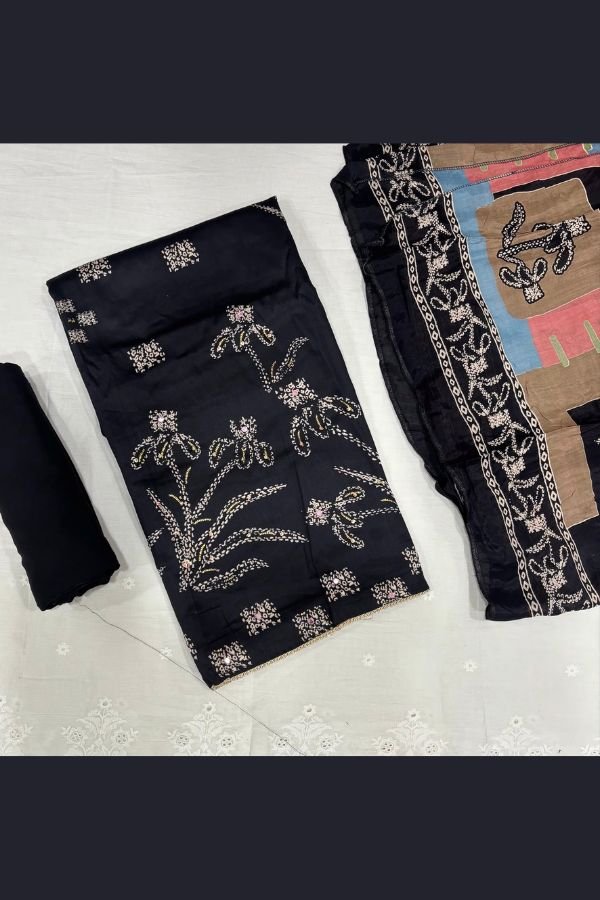 Salvi Fashion Sindoor Plus 2 Jam Silk Ladies Suit 2003