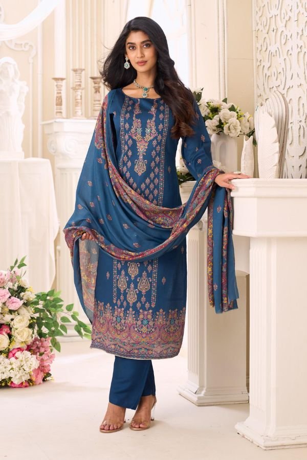Salvi Fashion Sindoor Plus 3 Jam Silk Ladies Suit 3004