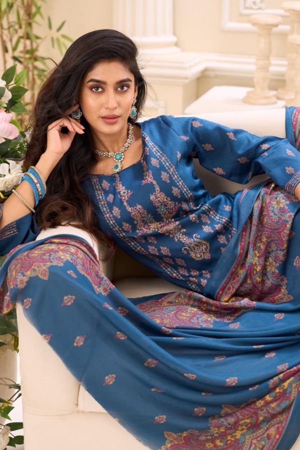 Salvi Fashion Sindoor Plus 3 Jam Silk Ladies Suit 3004