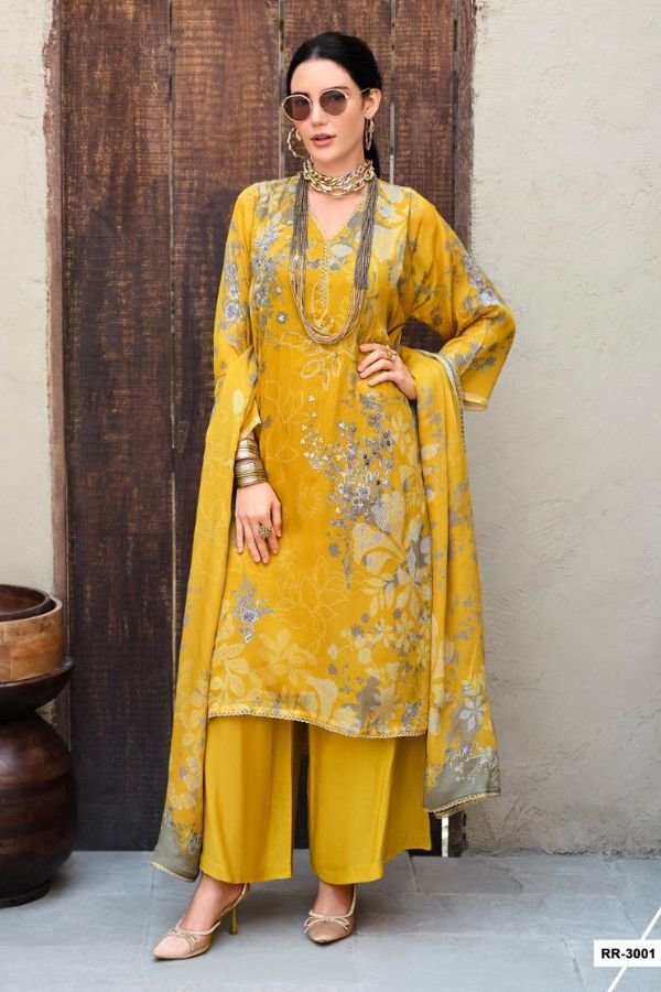 Sanaz Rang Rhapsody Chinnon Ladies Salwar Suit RR-3001