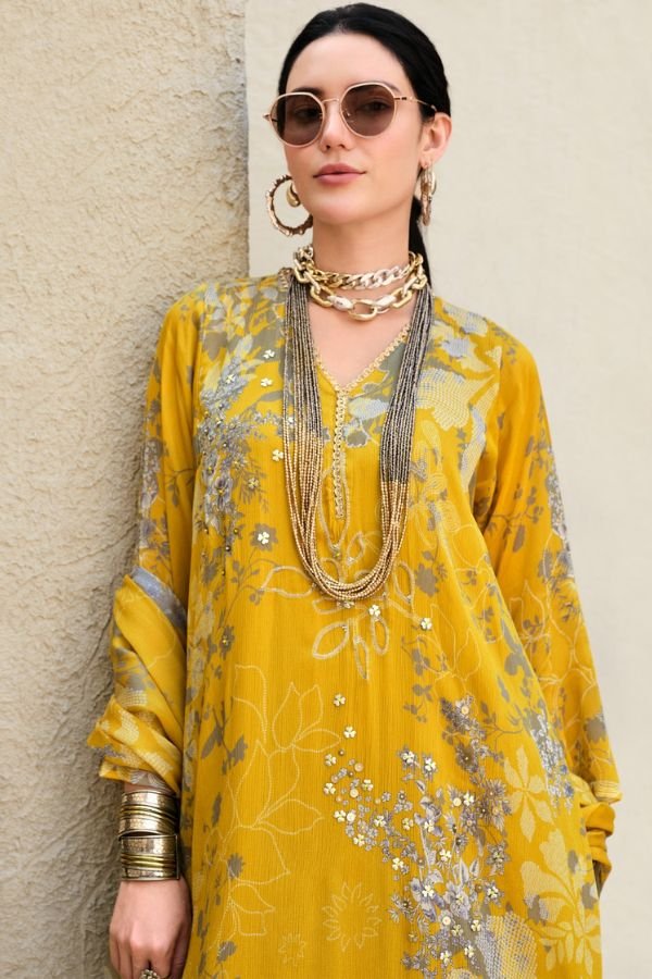 Sanaz Rang Rhapsody Chinnon Ladies Salwar Suit RR-3001