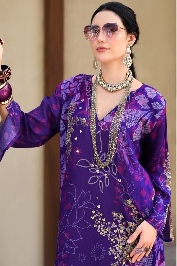 Sanaz Rang Rhapsody Chinnon Ladies Salwar Suit RR-3002
