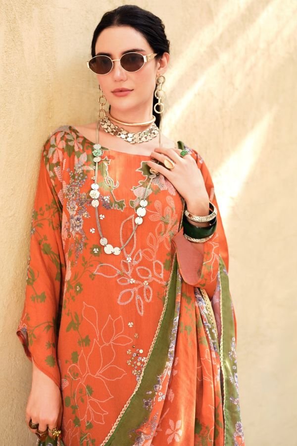 Sanaz Rang Rhapsody Chinnon Ladies Salwar Suit RR-3004