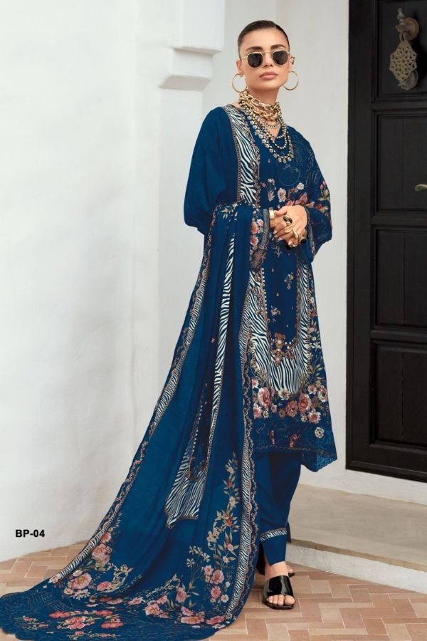 Varsha Fashion Beautiful People 2 Muslin Ladies Suit BP-04