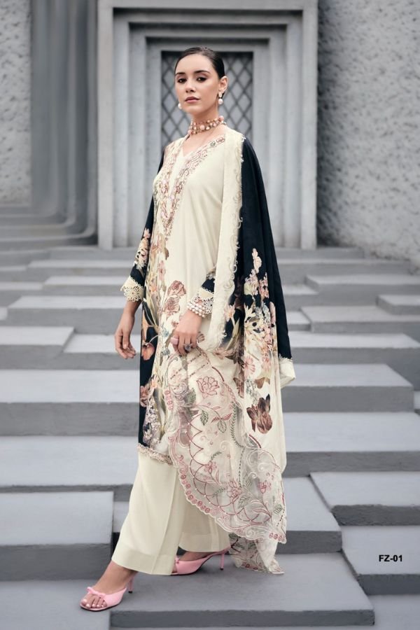 Varsha Fashion Florenza Muslin Ladies Suit FZ-01