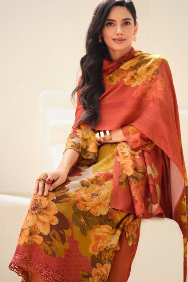 Varsha Fashion Gulisataan Diaries Muslin Ladies Suit GD-05