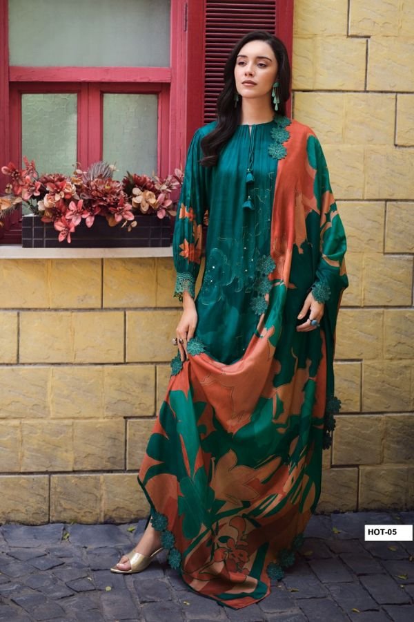 Varsha Fashion House of Tulips Muslin Ladies Suit HOT-05