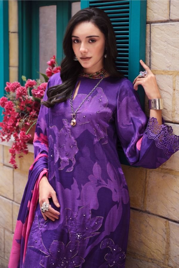 Varsha Fashion House of Tulips Muslin Ladies Suit HOT-04