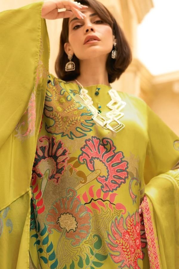 Varsha Fashion Imprint Muslin Ladies Salwar Suit IP-02