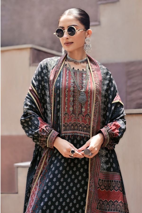 Varsha Fashion Indigo Vault Muslin Ladies Suit IV-01